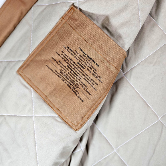 Tyndale FR Quilted Canvas Vest Sz XL K690T Brown Tan Cat 4 Cal 43 NFPA 2112 NWT - Picture 9 of 11